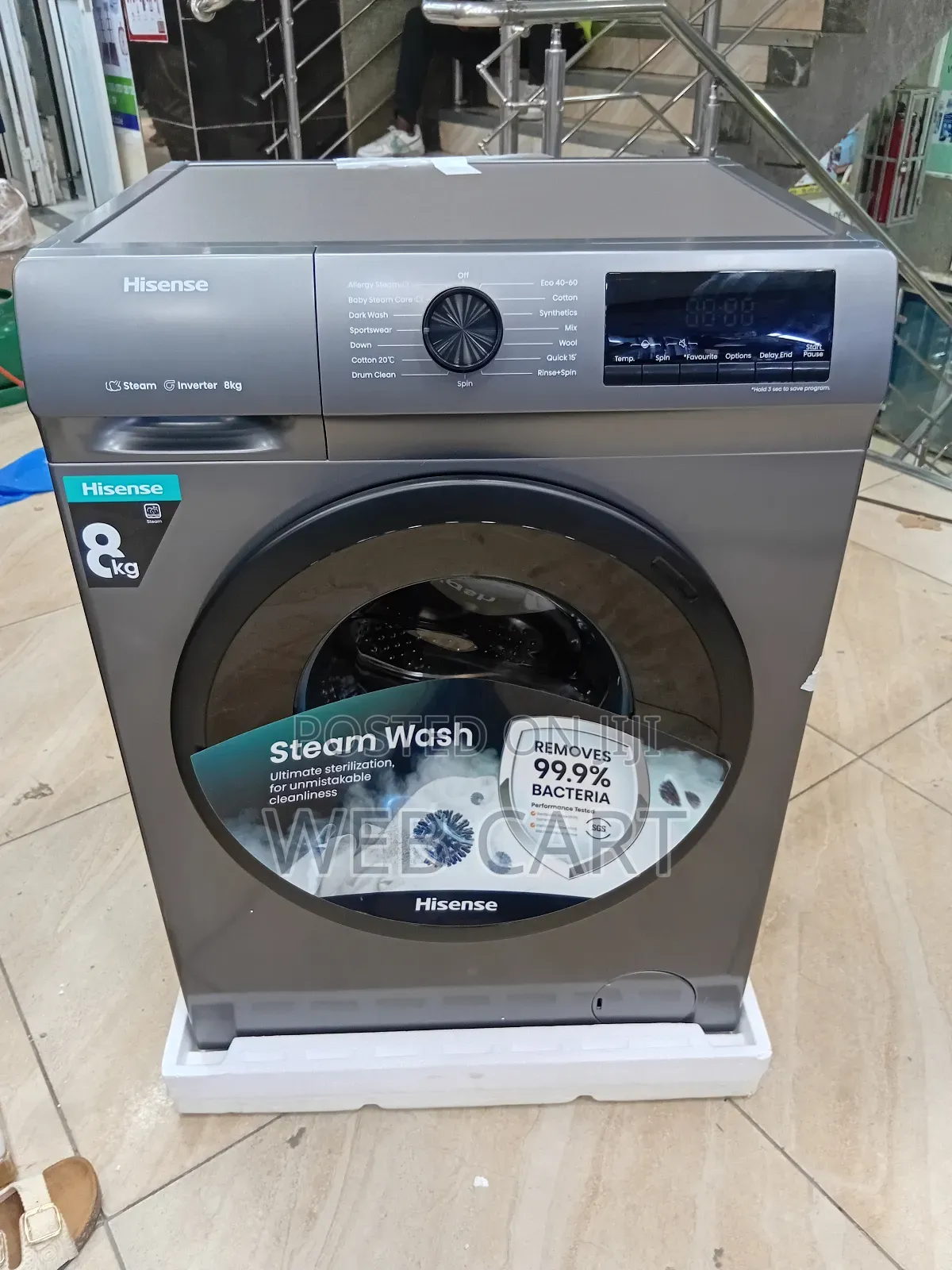 Hisense 8kg Front Loader Washing Machine