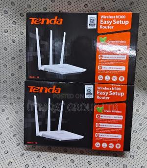 Tenda F3 300mbps Router Smooth Online Streaming Experience - thumbnail 2