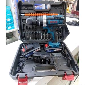 Bosch 48v Impact Cordless Drill With 2 Battery Bits, Accessories - main view