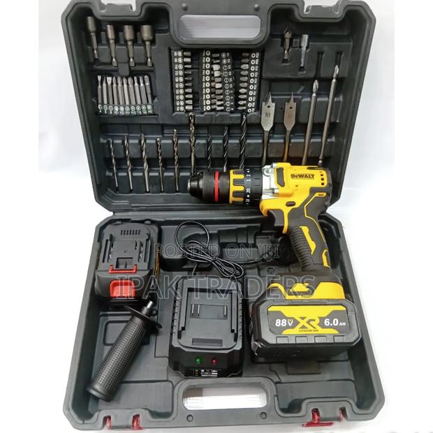 Dewalt 88v Cordless Drill and Tool Set - main view