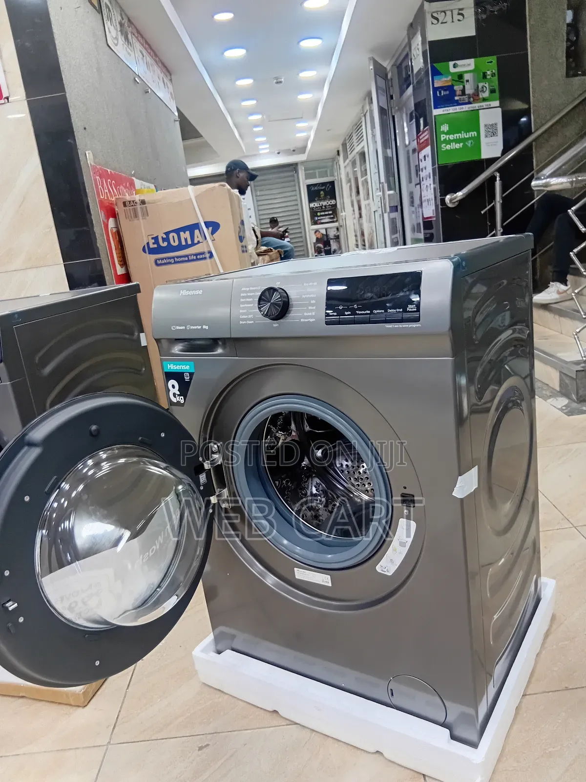 Hisense 8kg Capacity Front Load Washing Machine