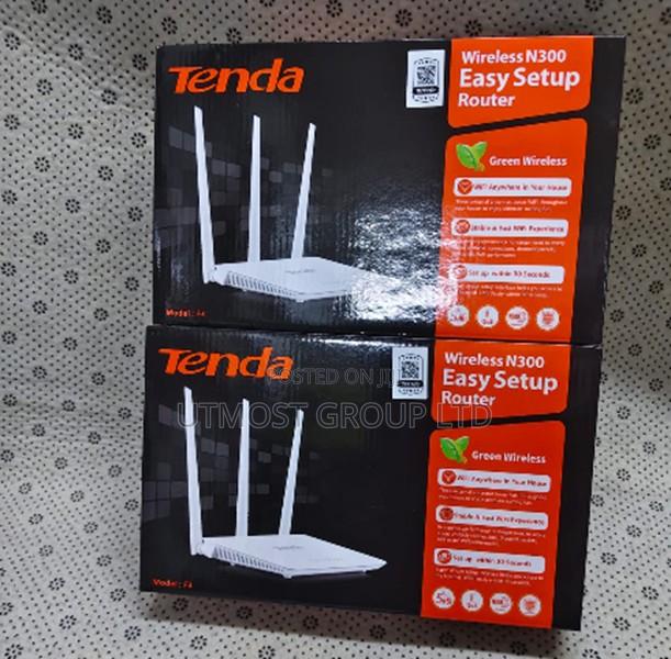 Tenda F3 Router 3 Antenna Wifi Coverage for Modern Homes - main view