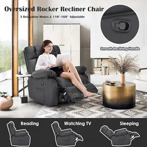 Office Chair : Executive Recliner Rocking Office Chair