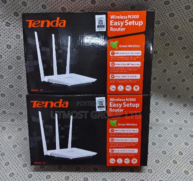 Tenda F3 300mbps Router Perfect for Home Office Use