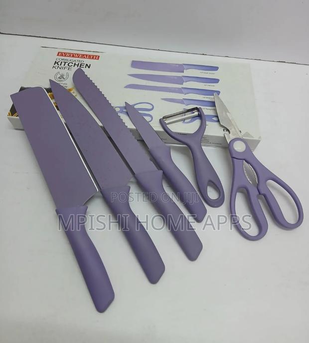 6pcs Evryweath Kitchen Knife Set - thumbnail 4