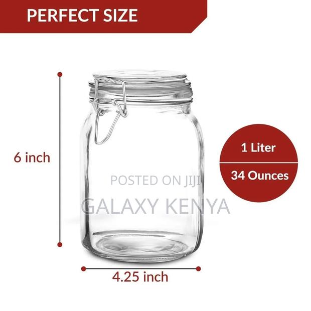 Airtight Clip Lid Thick Glass - thumbnail 5