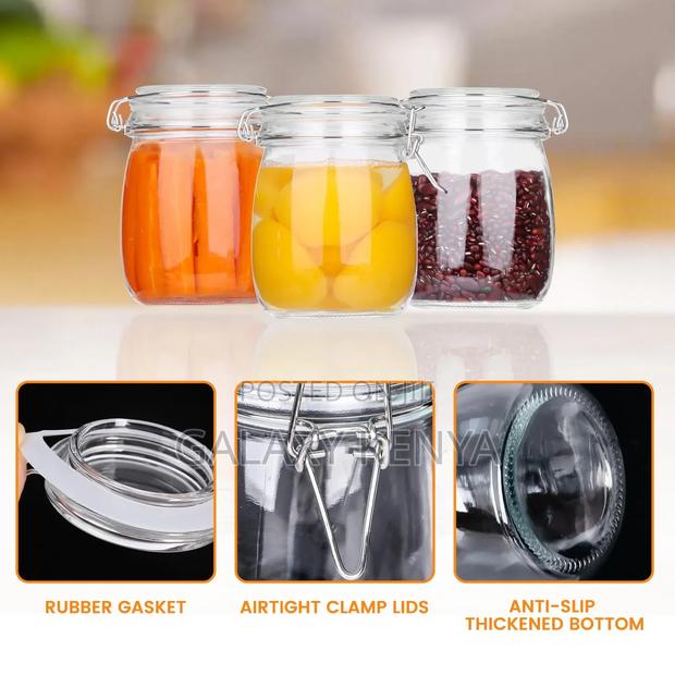 Airtight Clip Lid Thick Glass - thumbnail 9