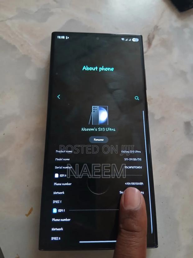 Samsung Galaxy S23 Ultra 256 GB Black