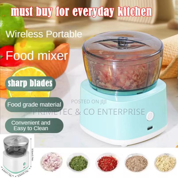 Yl-892 Food Processor Rechargable 2in1 Chopper or Whip