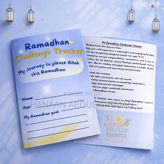 Ramadhan Challenge Tracker - main view