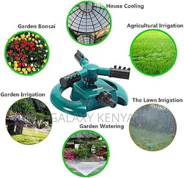 3 Arm Garden Sprinkler With 2 Spray Angle Options - thumbnail 10
