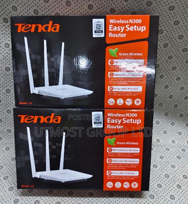 Tenda F3 Home Wifi Router Smooth Streaming Internet Experience