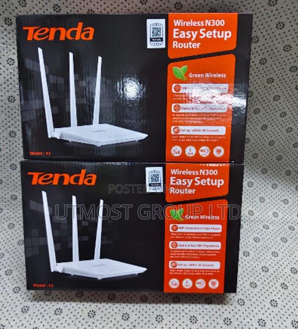 Tenda F3 3 Antenna Router Excellent Indoor Signal Strength