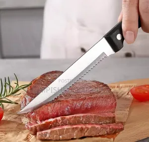 6pcs Stainless Steel Serrated Steak Knife