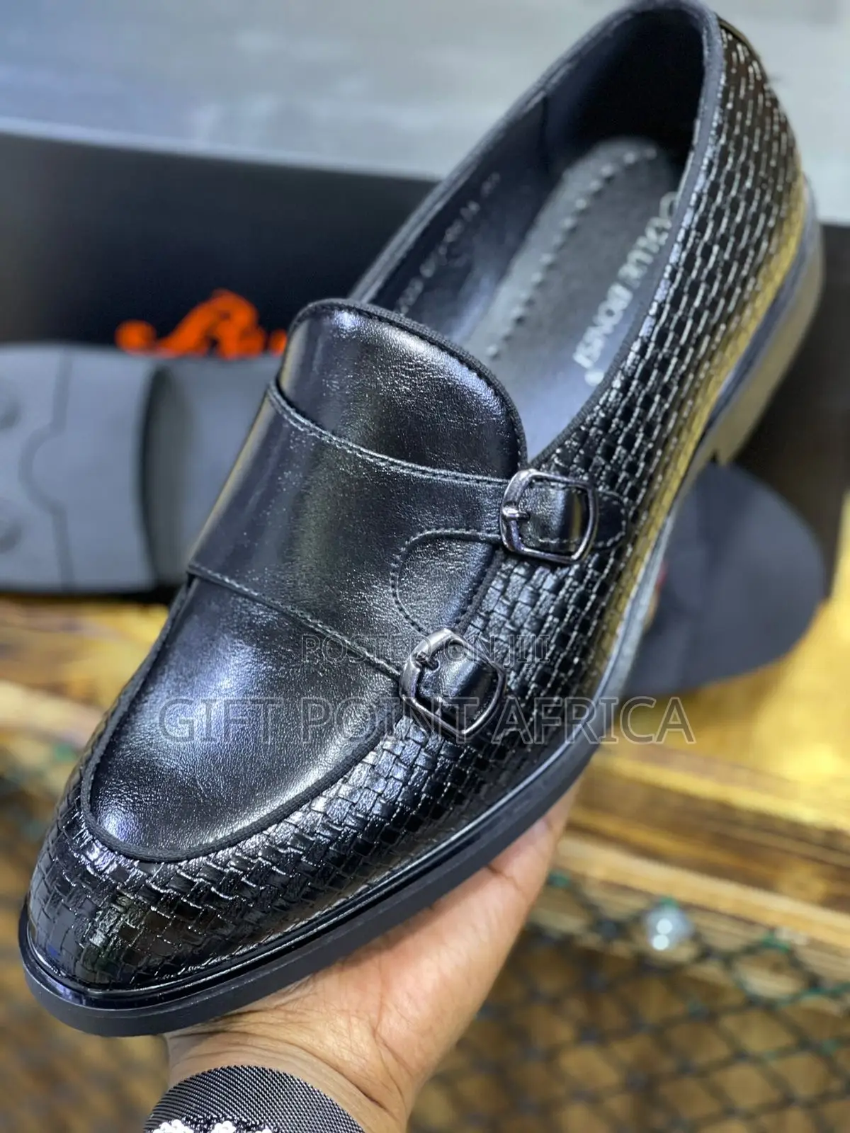 Double  Monk Official Shoes