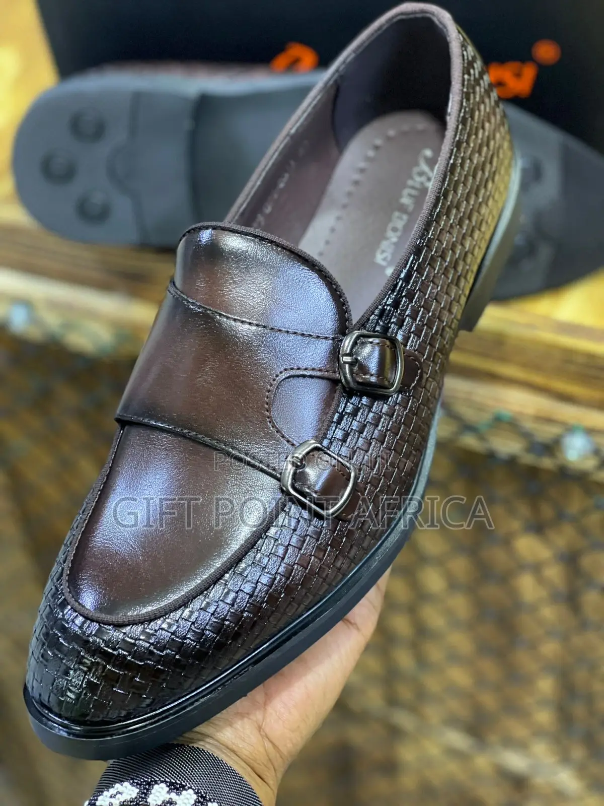 Double  Monk Official Shoes