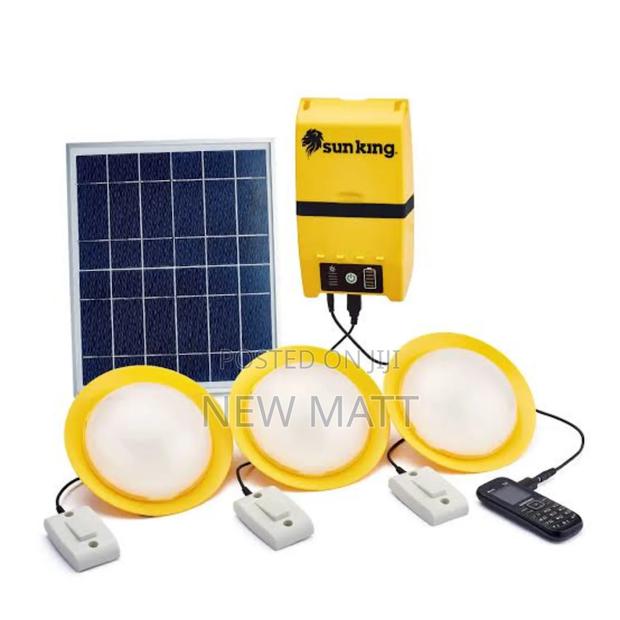 Sun King Home 120 Complete Solar Lighting System - thumbnail 3