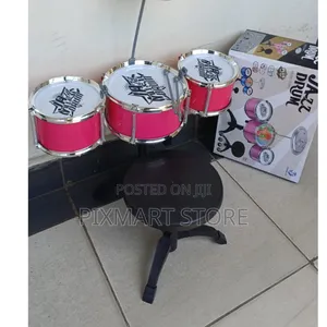 Kids’ Musical Drum Set With Electric Sounds – Toddler Beginner Kit