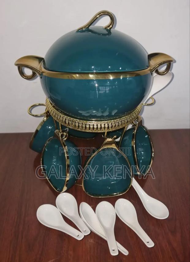 16pc Ceramic Soup Set - thumbnail 4