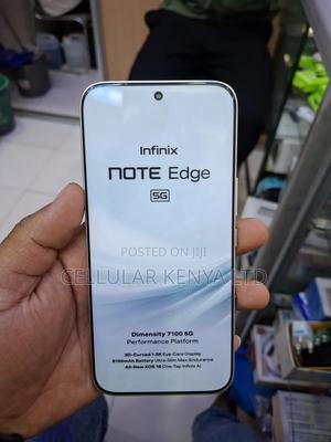 New Infinix Note Edge 256 GB Silver