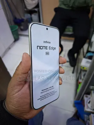New Infinix Note Edge 256 GB Silver