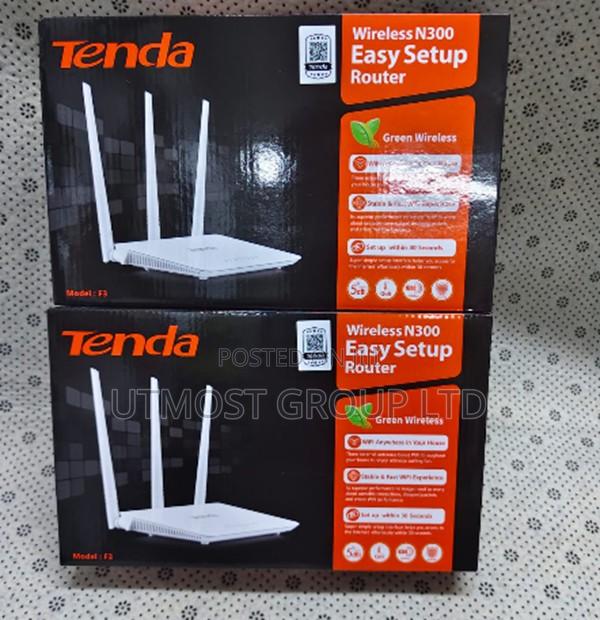 Tenda F3 Router Easy Installation High Speed Home Internet