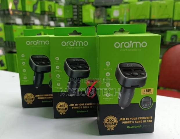 Oraimo Boulevard Occ-32d Car Modulator With 18w Fast Charging* - main view