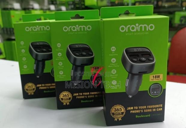 Oraimo Boulevard Occ-32d Car Modulator With 18w Fast Charging* - thumbnail 3