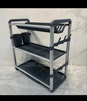 Aluminium 3 Layers Dish Rack