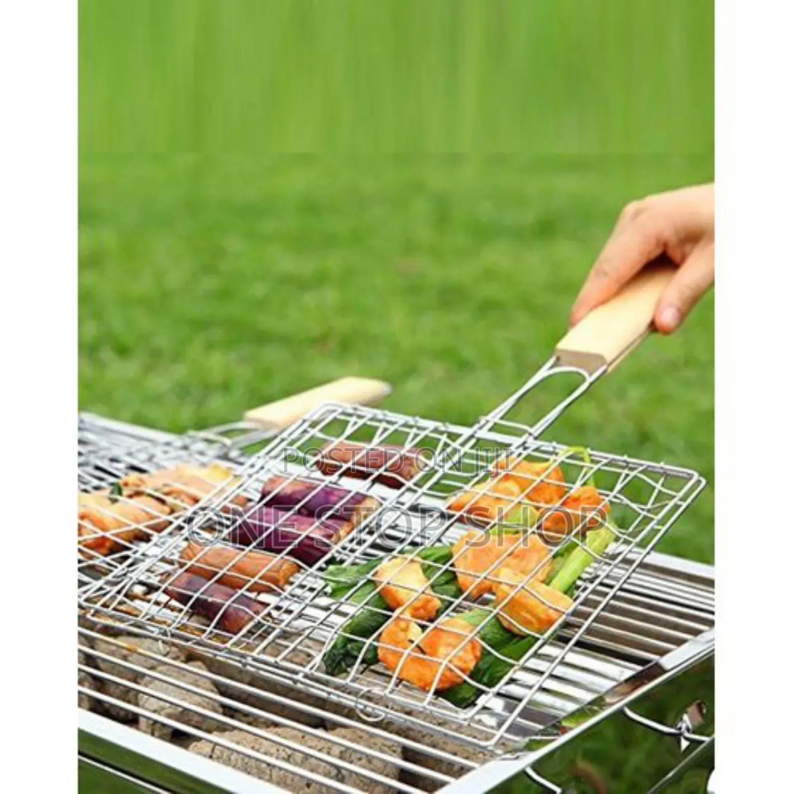 Stainless Steel BBQ Fish/Meat Net Grill