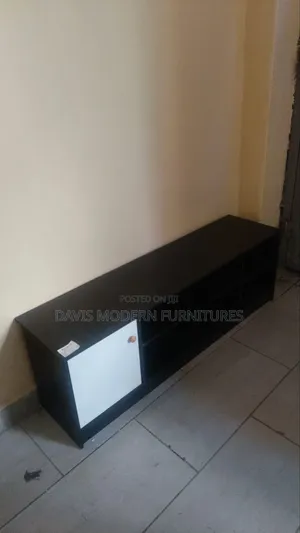 Modern Black White Tv Stand With Storage