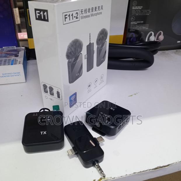 F11-2 Wireless Mic With Dual Tx Universal Receiver - main view