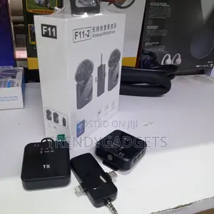 F11-2 Wireless Mic With Dual Tx Universal Receiver