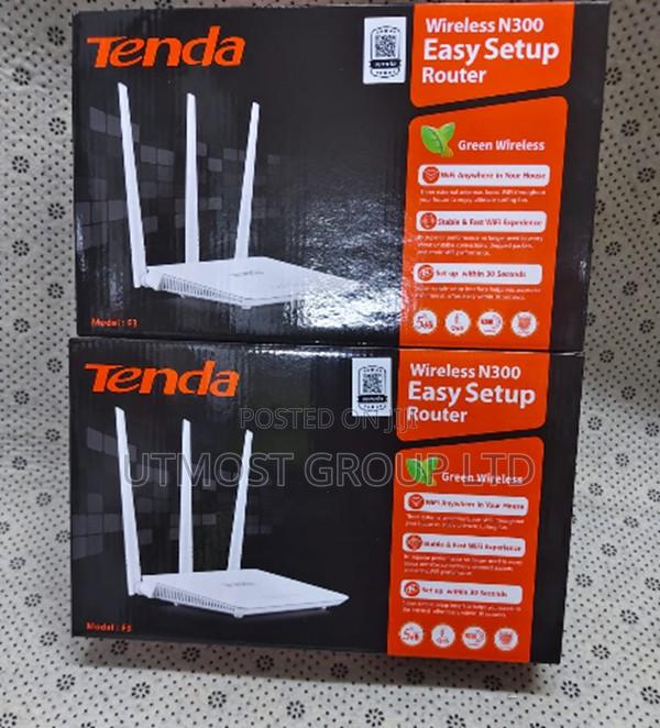 Original Tenda F3 300mbps Router Affordable Quality Wifi