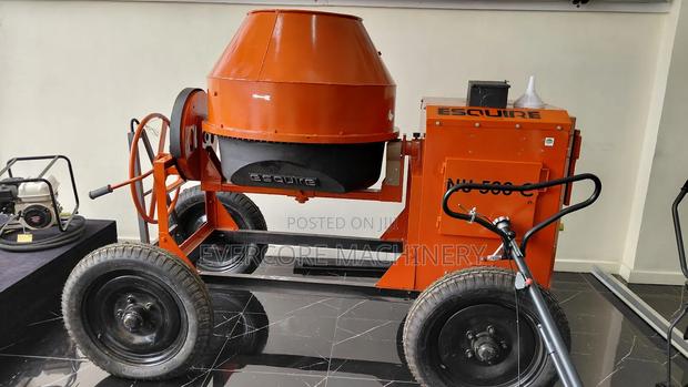 Esquire 500litres Diesel Concrete Mixer With Kirloskar Engine. - thumbnail 3