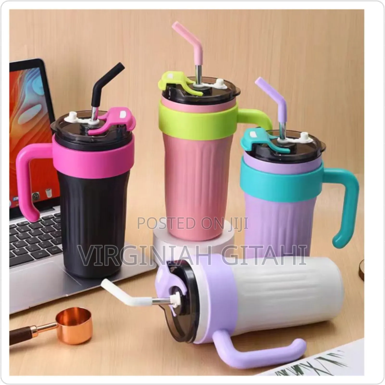 Thermo Cup 800ml (White, Purple,Blue , Pink,Red)