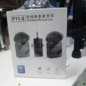 F11-2 Clip-on Wireless Microphone for Phone Camera