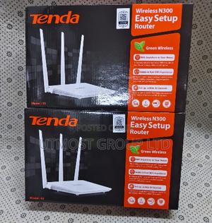 Tenda F3 Wireless Router 3 Antenna Powerful Signal Boost - thumbnail 2