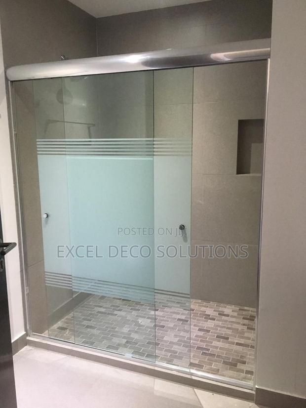 Frosted Film – Glass Door Privacy