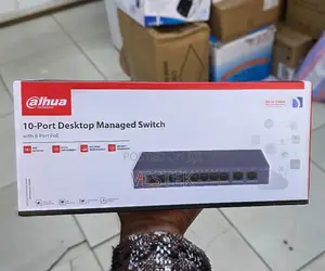 Desktop Managed Switch With 8-Port Poe