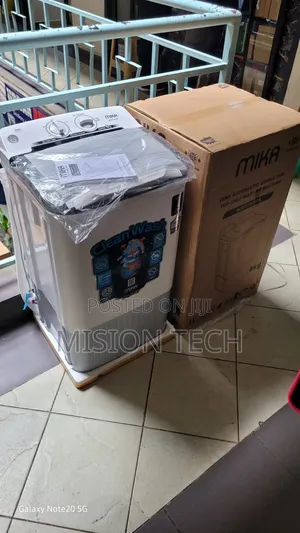 Mika 6kg Semi-Automatic Single Tub Top Load Washing Machine 