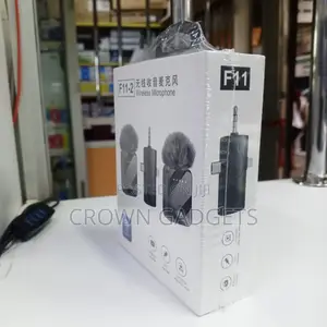 F11-2 Wireless Microphone System, Dual Tx Universal Receiver