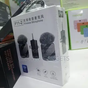 F11-2 Wireless Microphone System, Dual Tx Universal Receiver