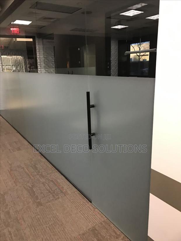 Frosted Film – Commercial Privacy Film