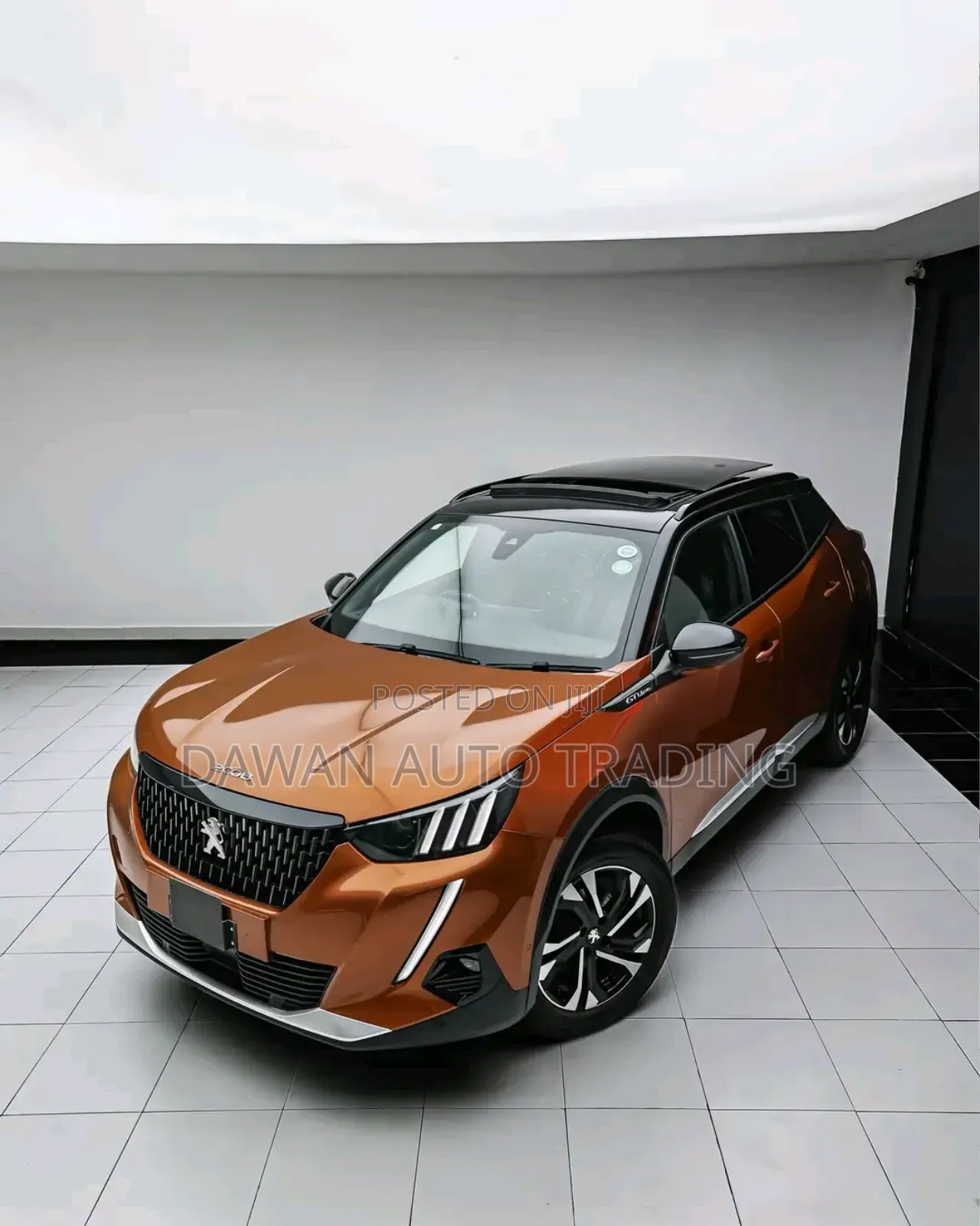 Peugeot 2008 2019 Orange