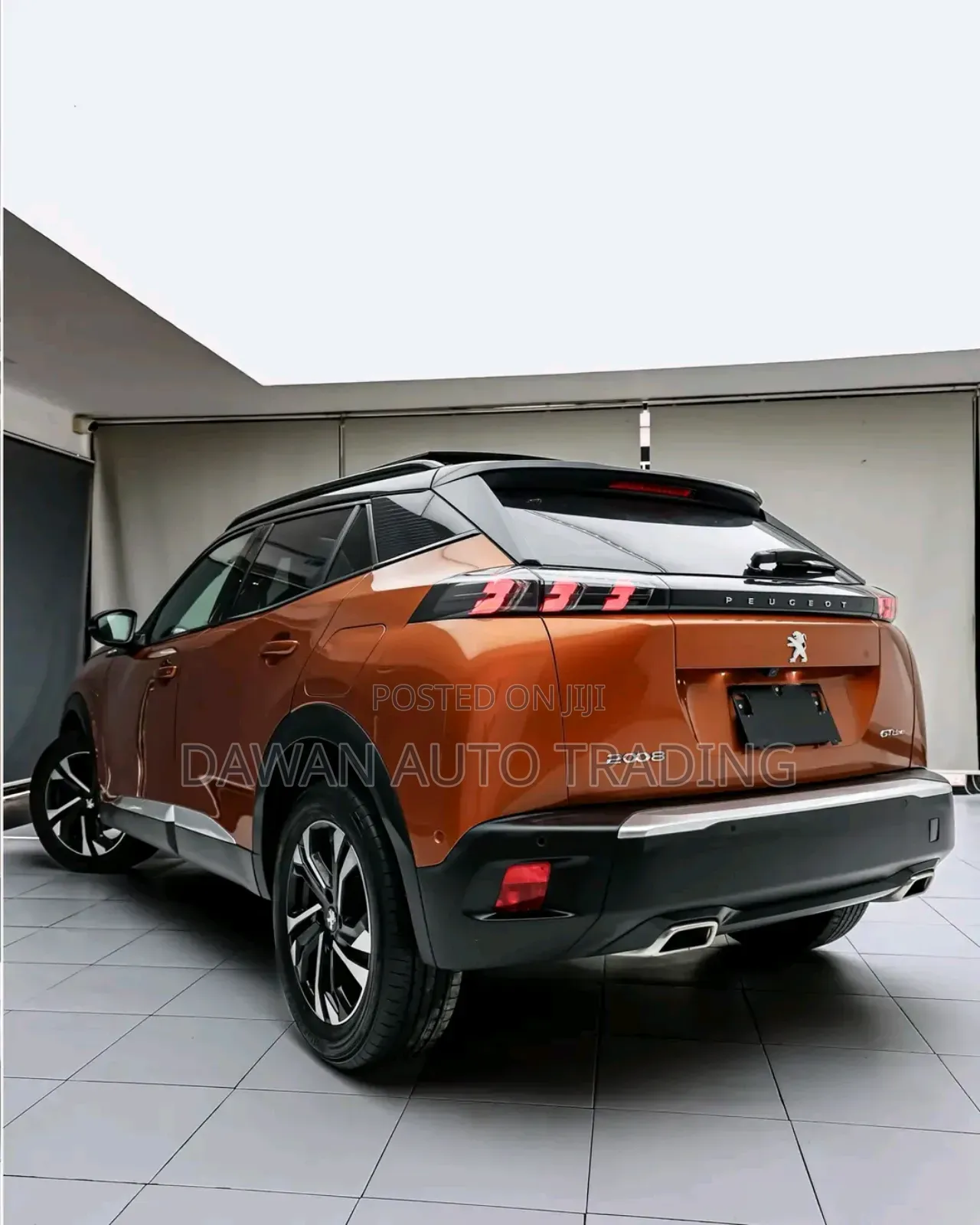 Peugeot 2008 2019 Orange