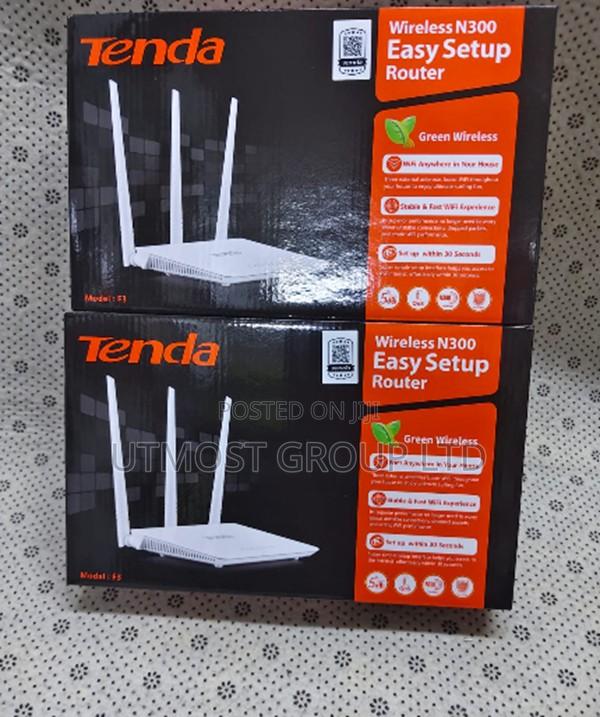Tenda F3 Router Strong Stable Wifi Coverage for Home Use - main view