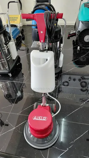 Aico Japan Floor and Carpet Scrubber Machine With Accessories.