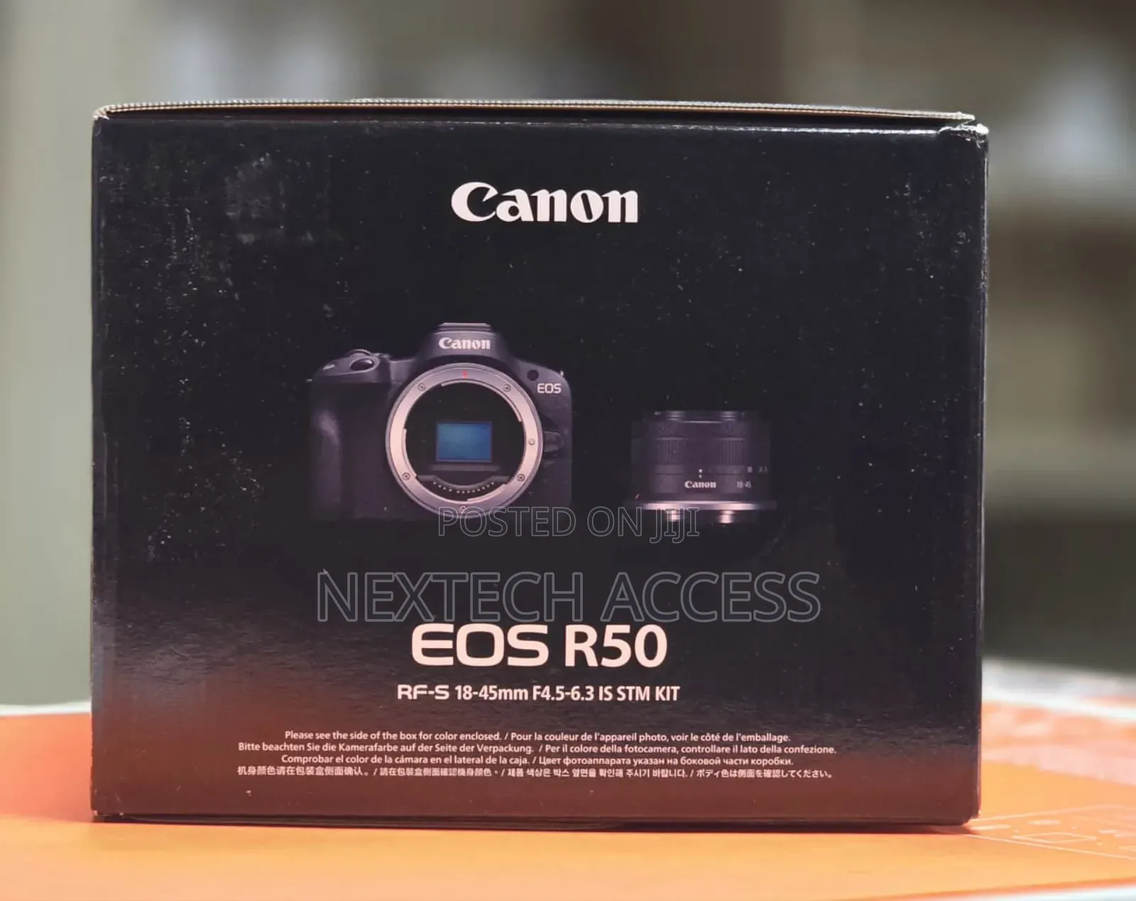 Canon Eos R50 With 18-45mm Lens Kit