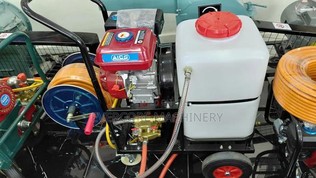 Heavy Duty 60litres Trolley Sprayer With Petrol Engine. - main view